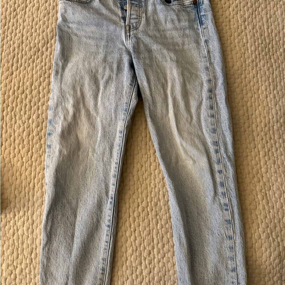 Levi’s Wedgie Light Wash Denim Jeans